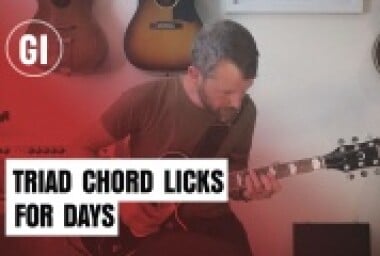 Triad Chord Licks For Days image