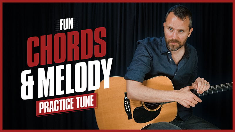 Chords and Melody Practice Tune Guitar Tricks Online Guitar Lessons