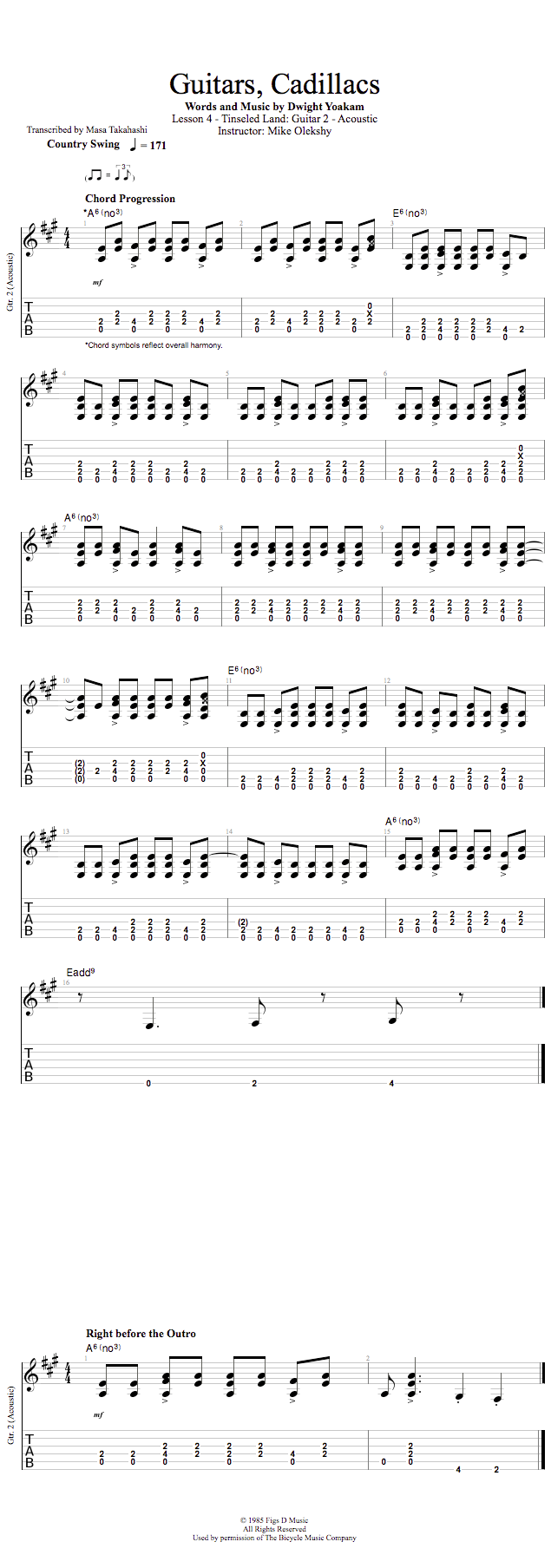 Guitar Lessons Shatter Dreams Acoustic Progression