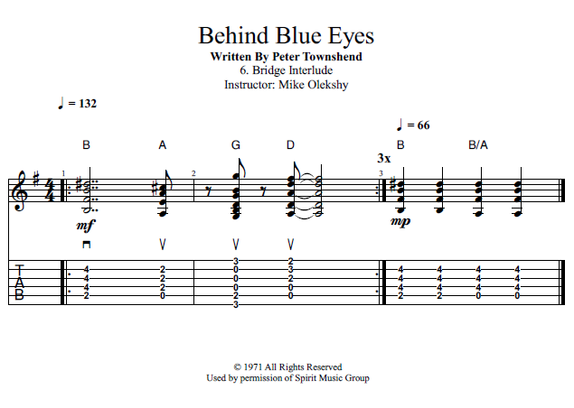 Setting guitar bridge height image