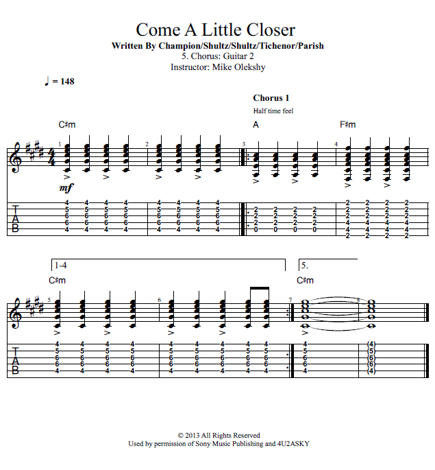 Chorus ideas picture