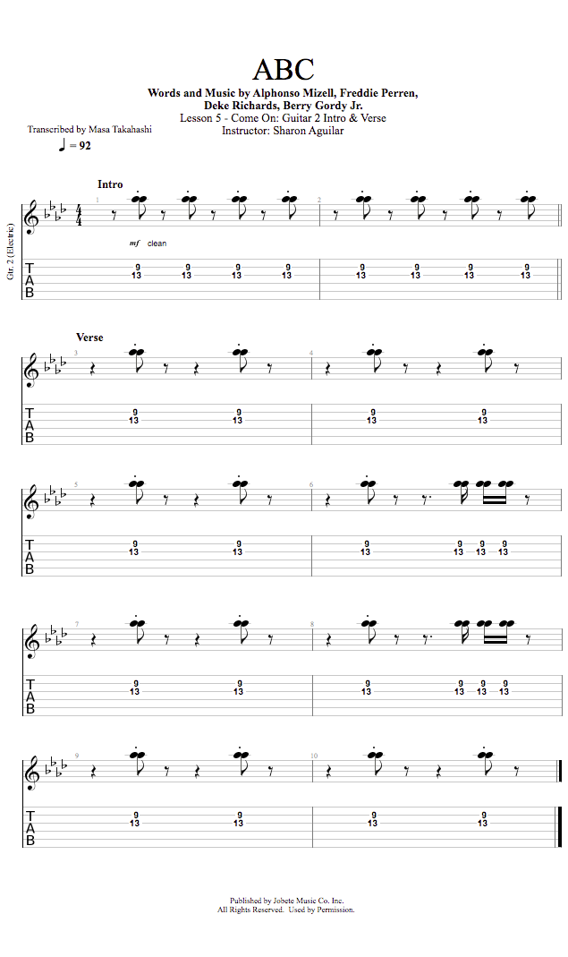 Simple guitar chords image