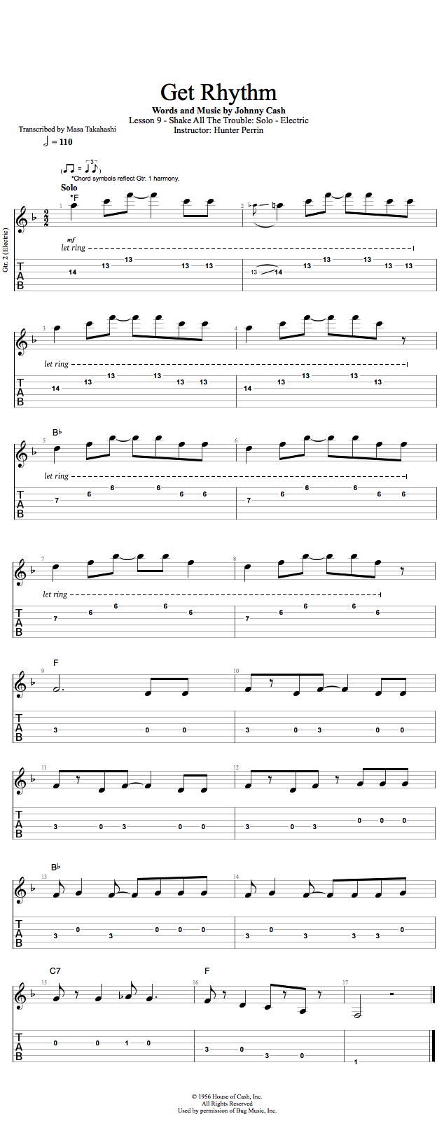 lesson notation